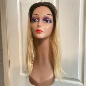 Wig Synthetic Brown Sandy